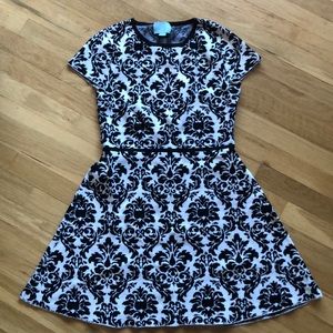 CeCe by Cynthia Steffe White/Black dress